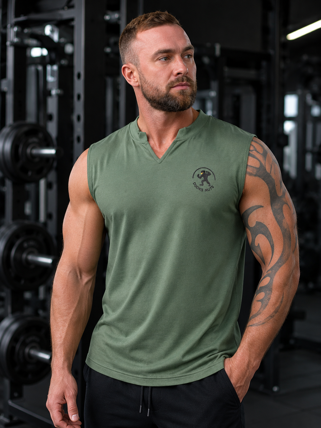 Men's V-Neck Bamboo Singlets