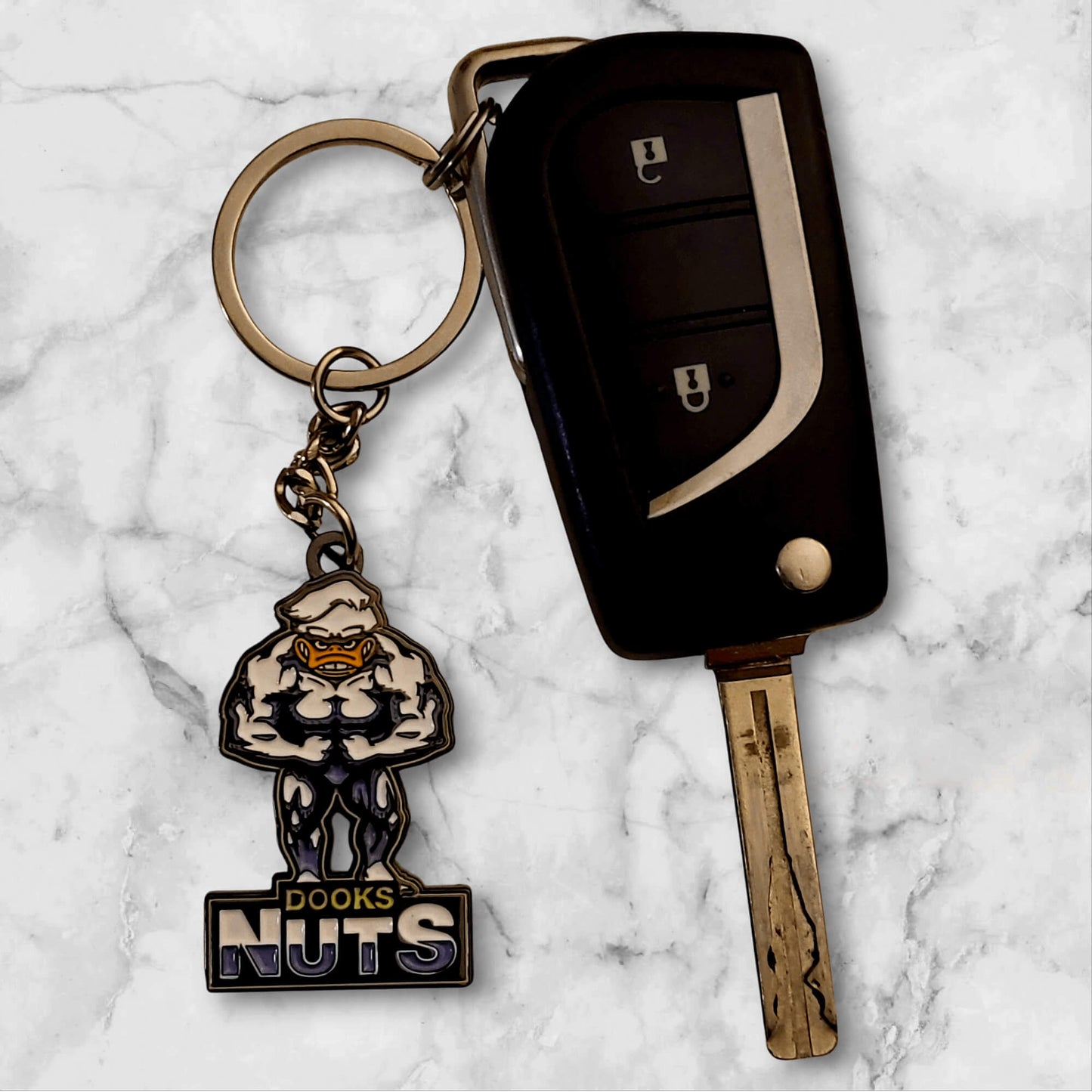 Dooks Nuts Key ring.