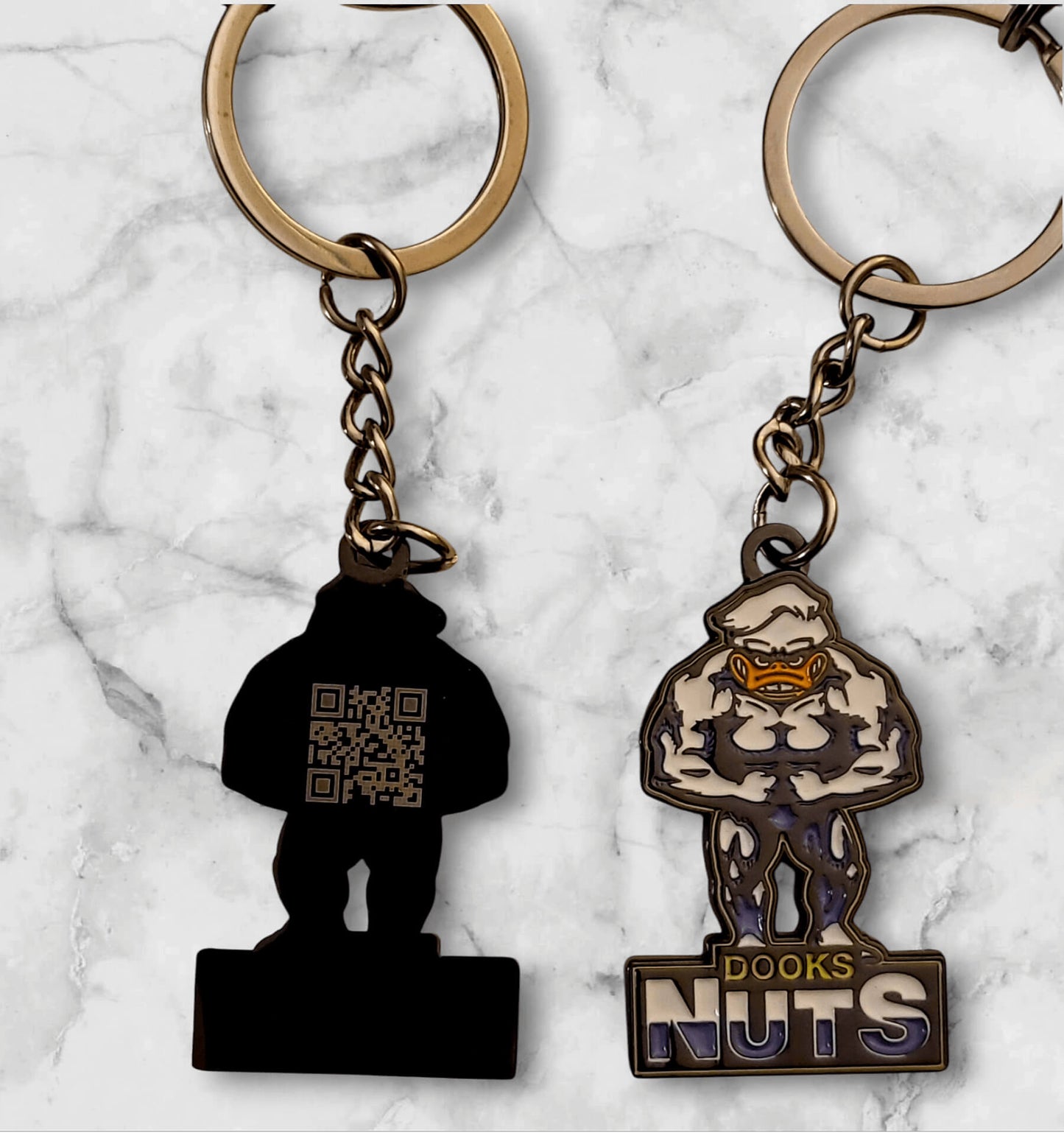 Dooks Nuts Key ring.